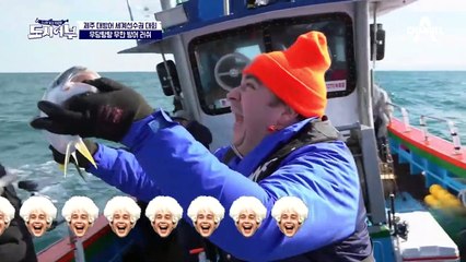 방어 왕자 샘 해밍턴 X 이경규, 방어 히트 (ft. 낚시 바보 오취리 ㅋㅋ)