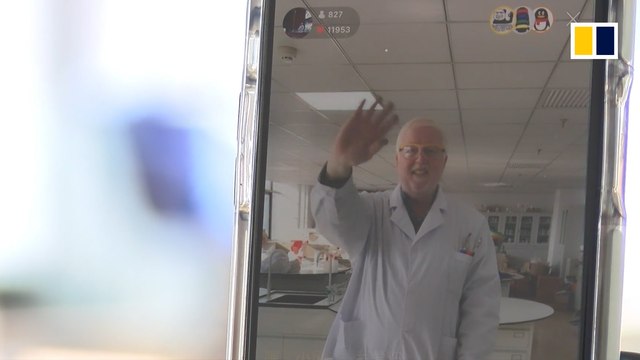 British professor has millions of followers in China