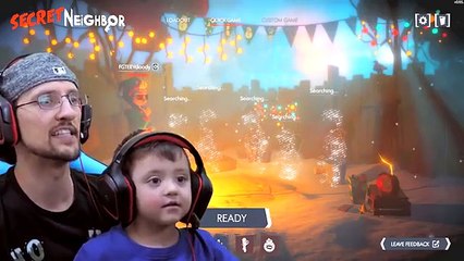 FGTEEV plays SECRET NEIGHBOR Christmas Map  ! HELLO NEIGHBOR SURPRISE GIFTS!