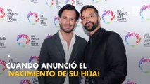 Ricky Martin y su esposo dan la bienvenida a su nueva hija