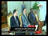 الرئيس السيسي يستقبل رئيس البرلمان العربي