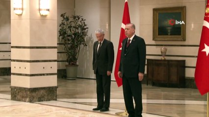 Cumhurbaşkanı Erdoğan, Ekvator Ginesi Büyükelçisini kabul etti