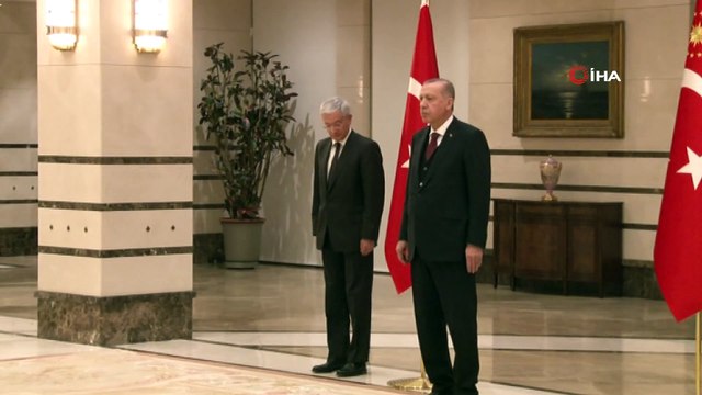 Cumhurbaşkanı Erdoğan, Ekvator Ginesi Büyükelçisini kabul etti