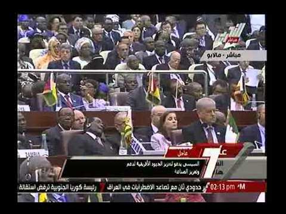 الرئيس عبد الفتاح السيسي يعلن تدشين "الوكالة المصرية للشراكة من اجل التنمية" للنهوض بأفريقيا