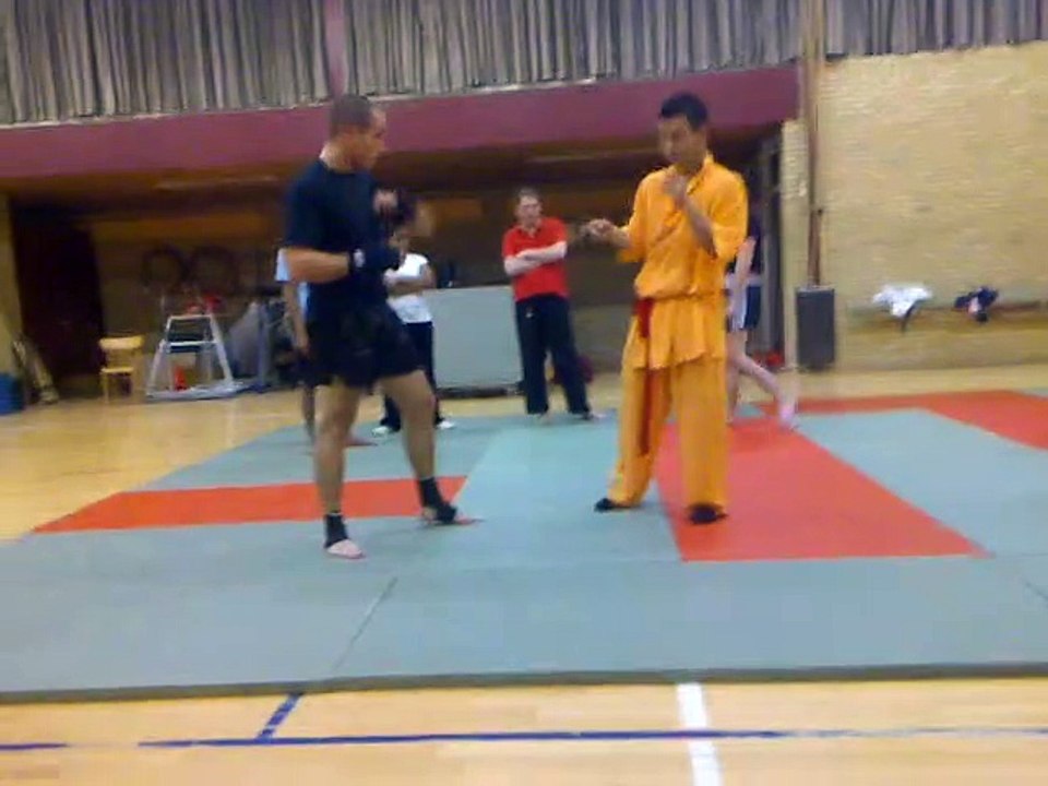 Martial Arts Sanda, Sanshou Throw by Shaolin Monk in Apeldoorn