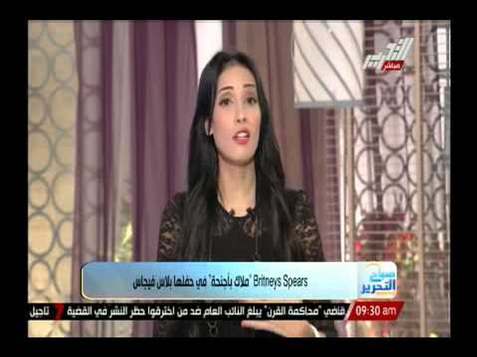 بريتنى سبيرز ملاك بأجنحة فى حفلها بلاس فيجاس