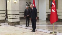 Ekvator Ginesi Büyükelçisi Nchama, Cumhurbaşkanı Erdoğan'a güven mektubu sundu - ANKARA