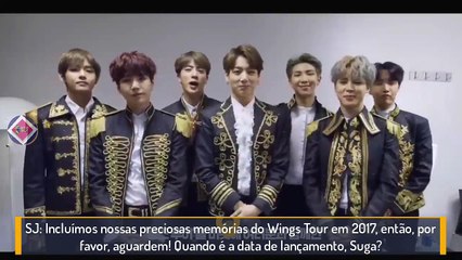 Special Message from BTS Burn the Stage the Movie in Cinemas Novemb legendado
