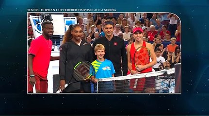 Tennis: hopman Cup, Roger Federer s'impose face à Serena Williams