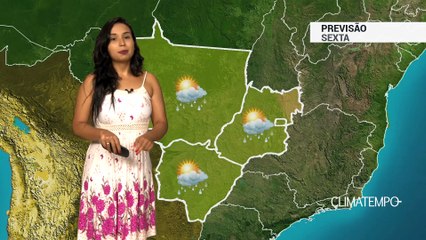 Previsão Centro-Oeste – Chuva frequente em áreas de MS