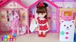 Baby Doll Pancake Fried Eggs Refrigerator Cooking Time Kitchen Play Toy Soda