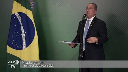 Onyx: governo vai 'limpar a casa'