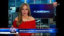 Se verifica afiliaciones a organizaciones políticas sin el consentimiento de la persona
