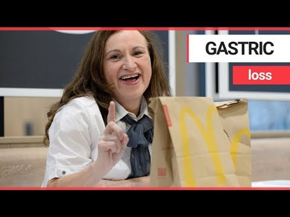 Obese mum loses 11st stone despite working at McDonalds | SWNS TV