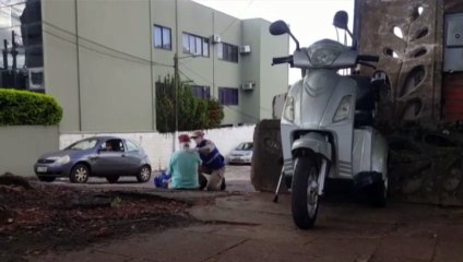 Siate atende mulher na Rua Sete de Setembro