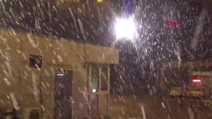 Çanakkale'de Beklenen Kar Yağışı Başladı