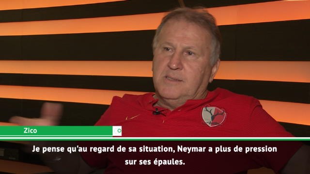 Brésil - Zico sur Neymar : ''Vainqueur du Ballon d'Or, c'est encore autre chose''