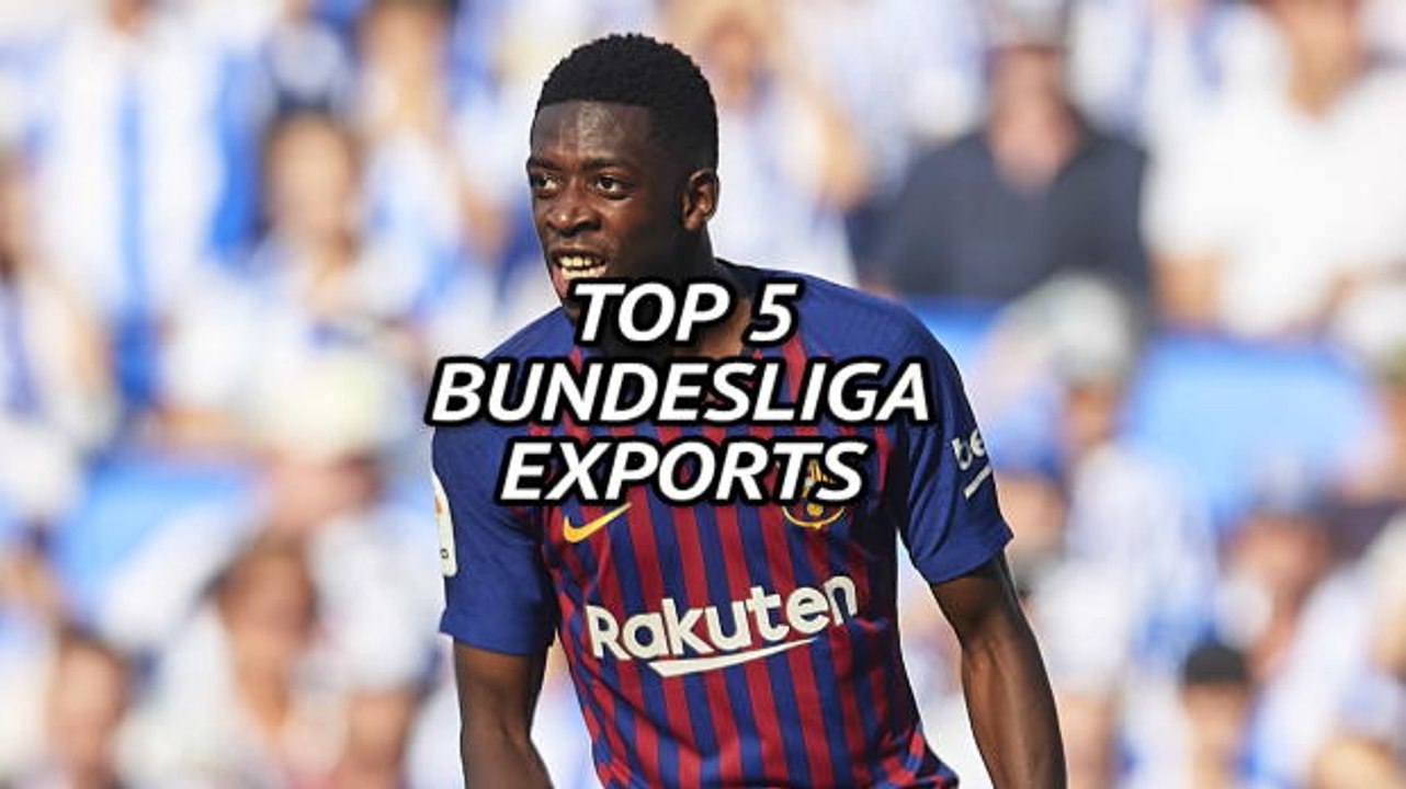 Pulisic to Chelsea the latest in Top 5 Bundesliga exports