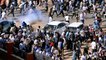 شاهد: الأمن السوداني يطلق الغاز المسيل للدموع على متظاهرين في بورسودان