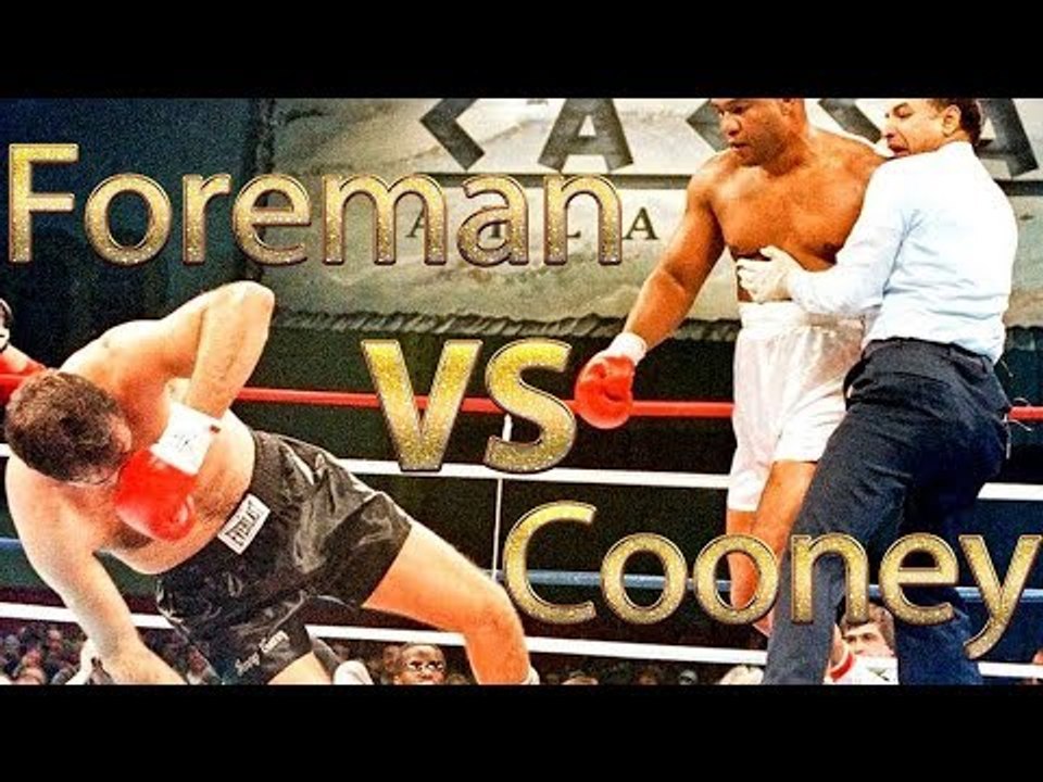 George Foreman vs Gerry Cooney (Highlights)