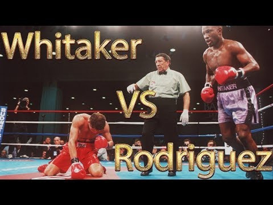 Pernell Whitaker vs Jake Rodriguez (Highlights)