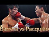 Marco Antonio Barrera vs Manny Pacquiao I (Highlights)
