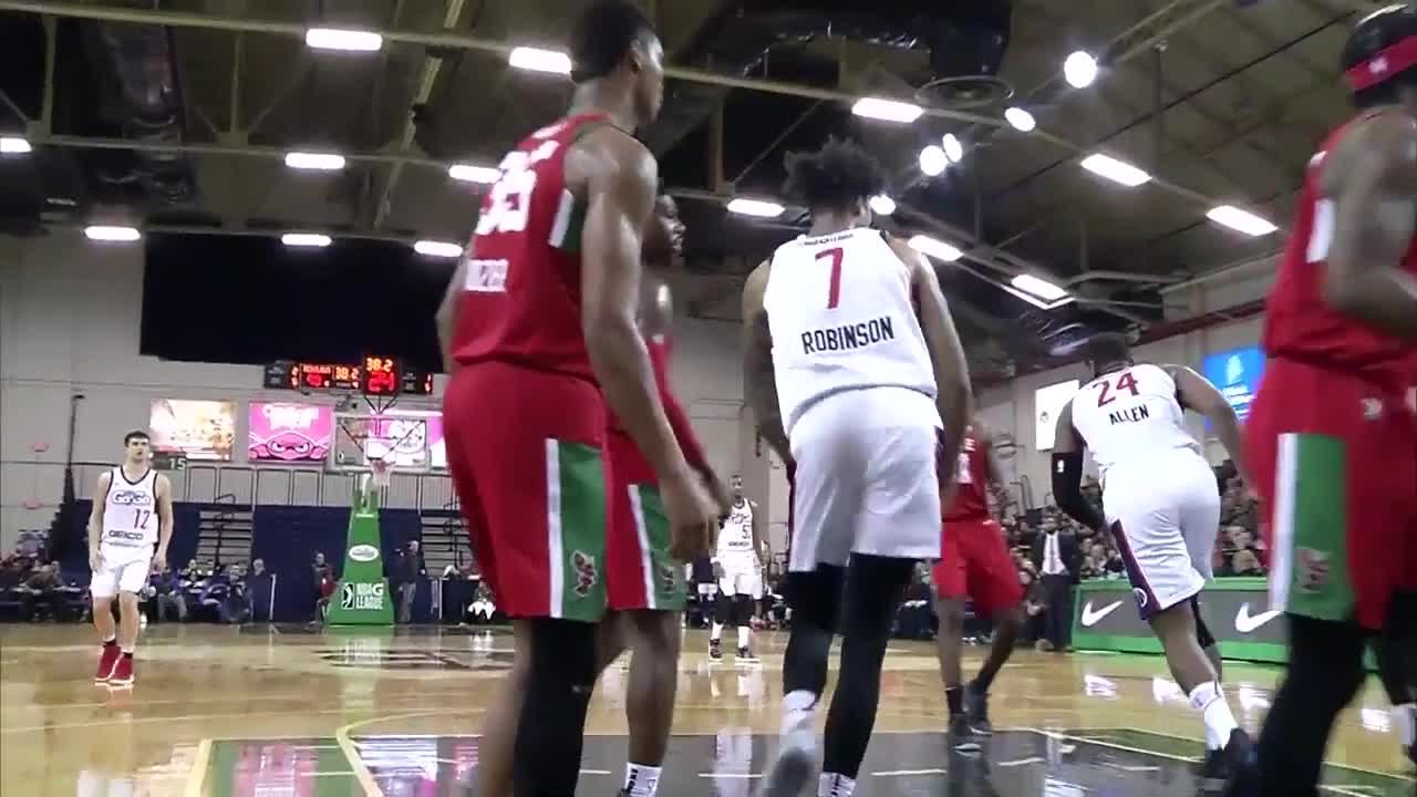 Devin Robinson (25 points) Highlights vs. Maine Red Claws