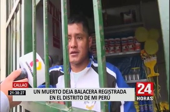 Callao: balacera entre presuntos pandilleros en Mi Perú deja un muerto