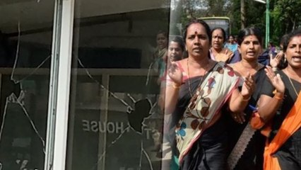 சபரிமலை விவகாரம்... தமிழகத்திலும் போராட்டம் பரவியது.. வீடியோ