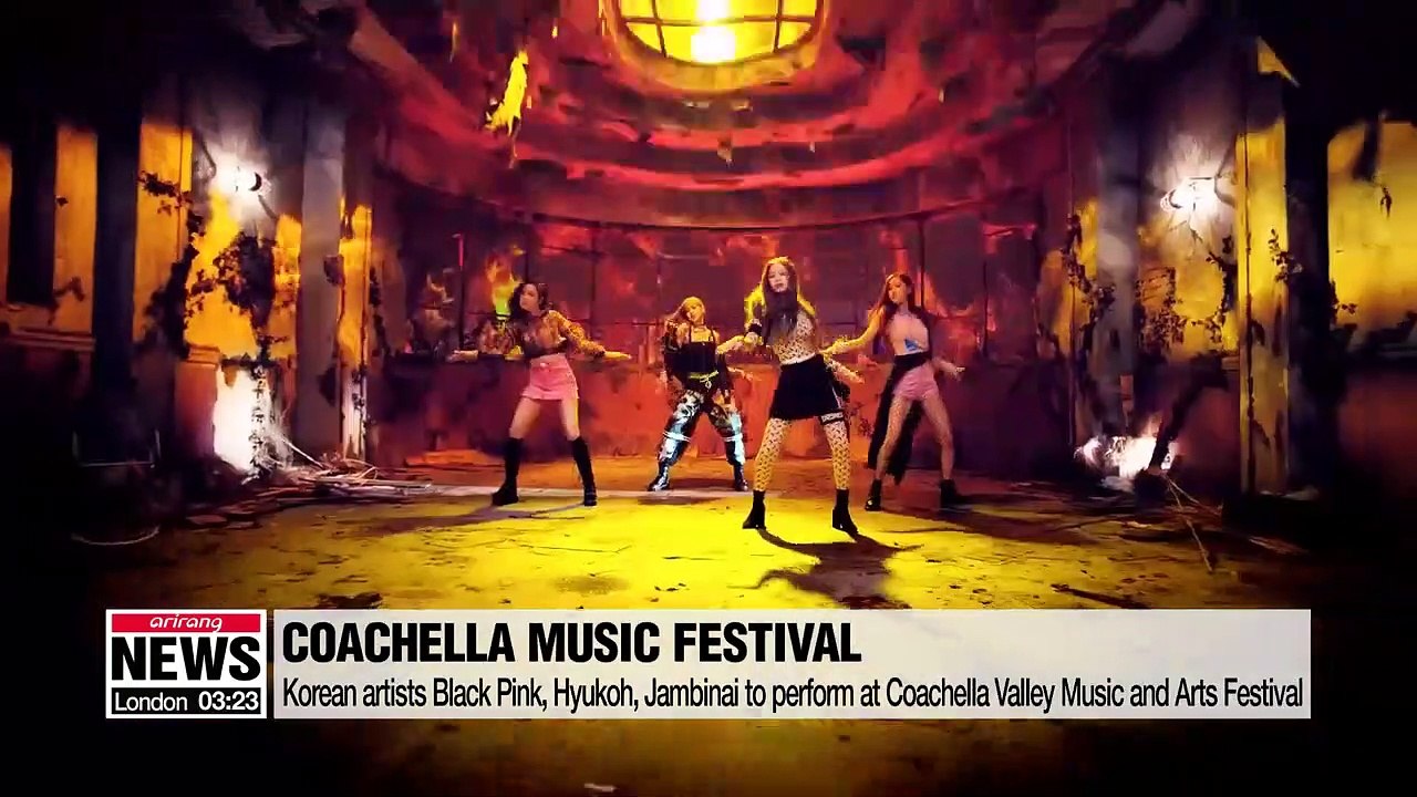 Korean artists Black Pink, Hyukoh, Jambinai to perform at Coachella Valley Music and Arts Festival