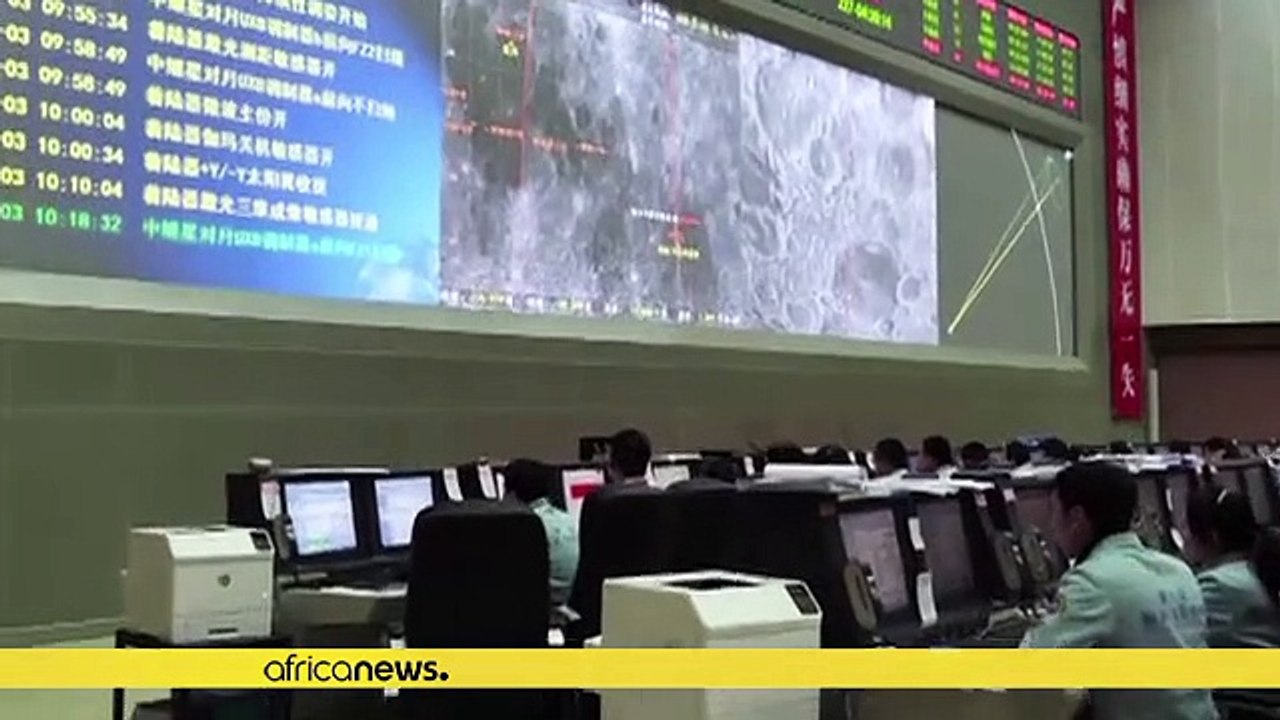 China moon landing successful