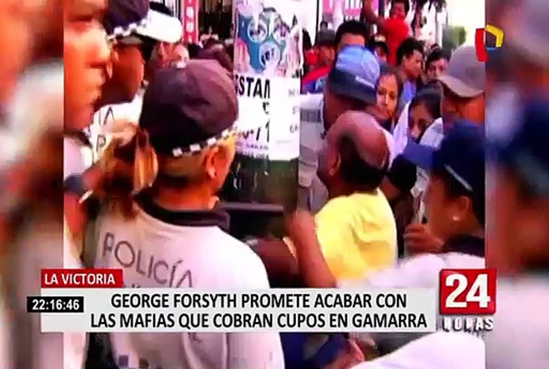 Exarquero George Forsyth juramentó como alcalde de La Victoria