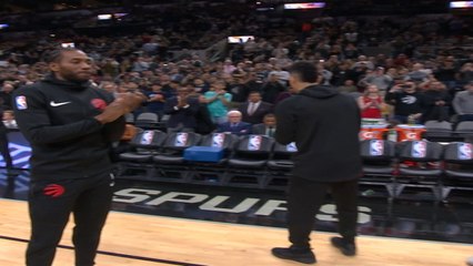 Toronto Raptors at San Antonio Spurs Raw Recap