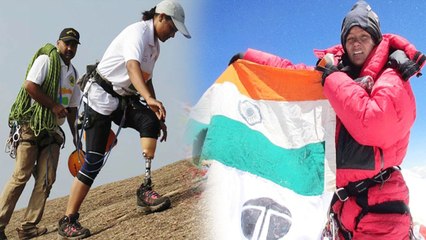 Arunima Sinha becomes World First Woman Amputee to Scale Antarctic Mount Vinson | वनइंडिया हिंदी