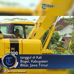 Warga Sutojayan Sering Dilanda Banjir Tahunan, Pemerintah Bangun Tanggul di Kali Bogel