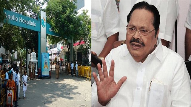 மருத்துவமனையில் இருந்த துரைமுருகன் வீடு திரும்பினார்- வீடியோ