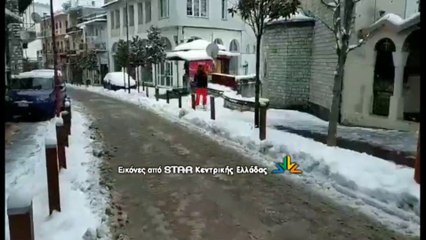 Με τα σκι βόλτα στo Καρπενήσι