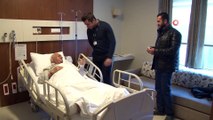 Iraklı hasta, Türkiye'de sağlığına kavuştu