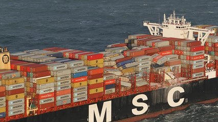 Nordsee: Suche nach mehr als 200 verlorenen Containern des Frachtschiffs MSC Zoe geht weiter
