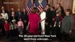 Alexandria Ocasio-Cortez sworn in as youngest US Congresswoman