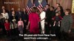 Alexandria Ocasio-Cortez sworn in as youngest US Congresswoman