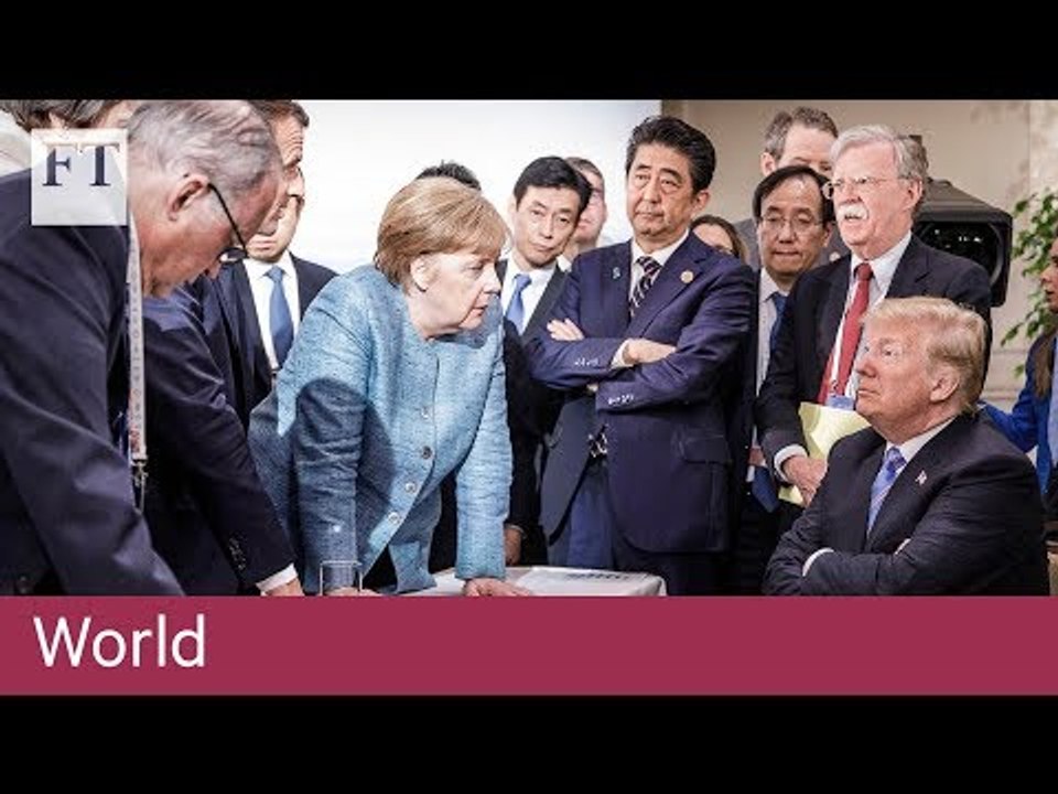 Donald Trump - a second turbulent year in office