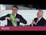 Jair Bolsonaro takes office in Brazil