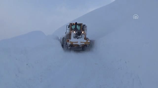 Kar Kalınlığı 5 Metreyi Buldu