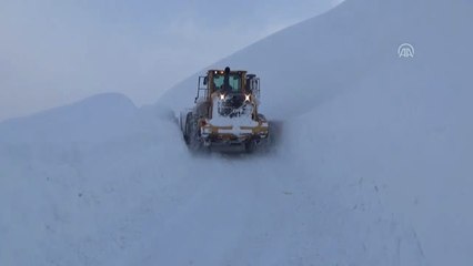 Kar Kalınlığı 5 Metreyi Buldu