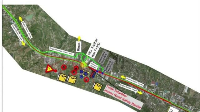 Devijohet trafiku në Tiranë-Durrës, punime për të shmangur përmbytjet