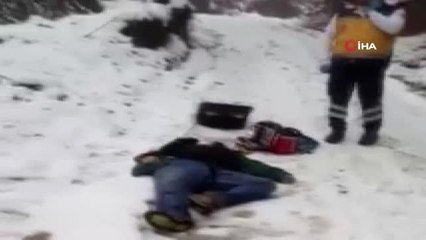 Uludağ'da Aç Kalan Hayvanlara Yemek Götürürken Kalp Krizi Geçirdi