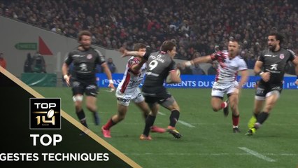 TOP 14 - Top gestes techniques décembre – Saison 2018-2019