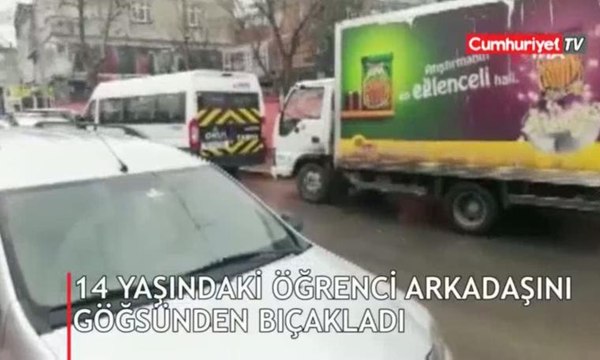 14 yaşındaki öğrenci arkadaşını göğsünden bıçakladı