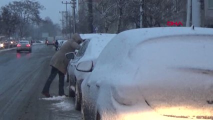 Trakya'da Kar Etkisini Sürdürüyor- Çorlu